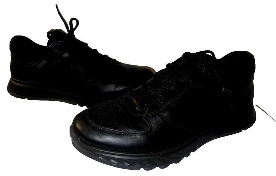 Zapatos deportivos ECCO ST.1 Lite híbridos para mujer talla 10 de cuero negro Foto 2 de 4