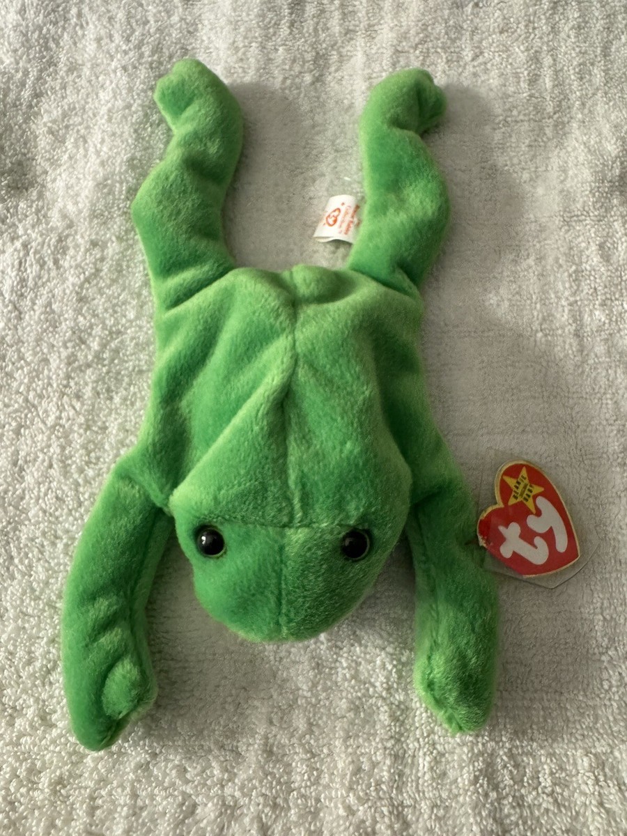 TY Beanie Baby Rare: Legs the Frog (1993) Tag Errors | eBay