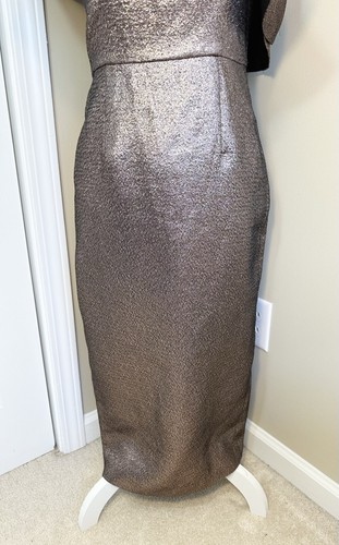 Rachel Zoe 2 Dress Bobbi Bricka R18D309 Mauve One Shoulder Sleeveless Midi $445 - 第 3/9 張圖片