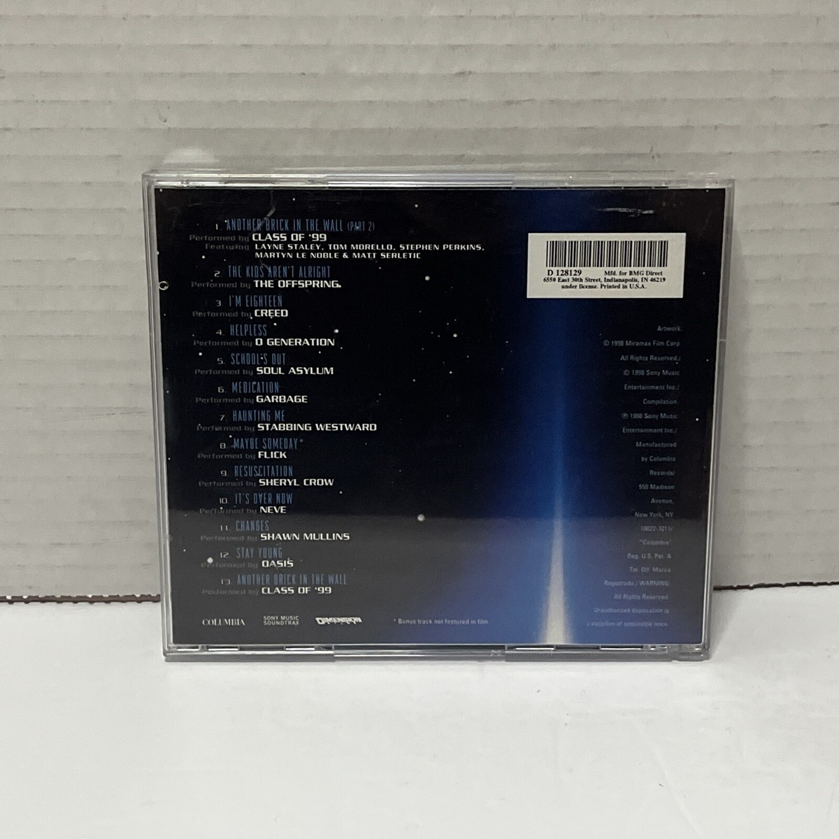 The Faculty by Original Soundtrack (CD, Dec-1998, Sony Music