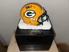 MarShawn Lloyd Signed Green Bay Packers Fanatics Authentic Mini Helmet With COA