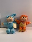 Two (2) Cabbage Patch Kids Exotic Friends Nina Kitty and Bella Bunny (Nwt) A6