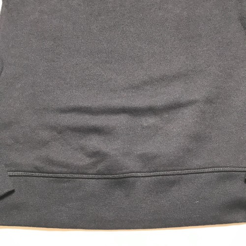 Tek Gear Sweatshirt Mens Small Black Ultra Soft Fleece Casual Pullover Crew Neck - Picture 4 of 10