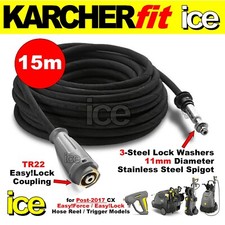 15m High Pressure Replacement Hose 2017-on KARCHER HD 7125 XPERT Reel Easy!Lock