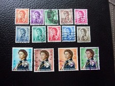 HONG KONG - timbre yvert/tellier n° 194/207 obl (A94)