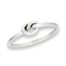 Sterling Silver Knot Ring