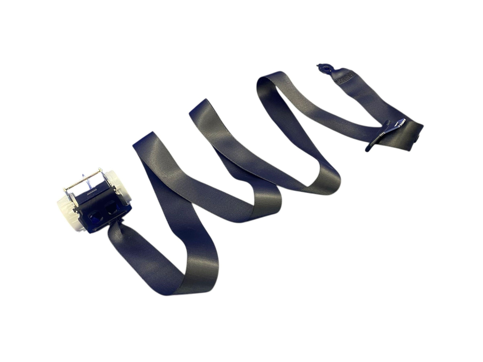 2009-2014 ROLLS ROYCE GHOST REAR LEFT SEAT BELT RETRACTOR ASSEMBLY BLACK OEM