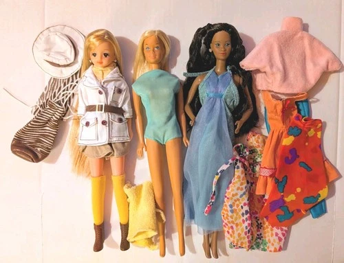 Vintage Barbie ~  Malibu Barbie ~ Jewel Secrets AA ~Jenny Takara Doll Lot