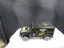 ARMORED CAR 2001 Hot Wheels Mainline Series Black Diecast