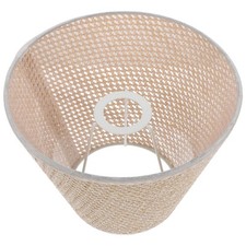 1Pc Rustic Style Desk Lamp Lampshade Imitation Rattan Weaving Lamp Cover Decor
