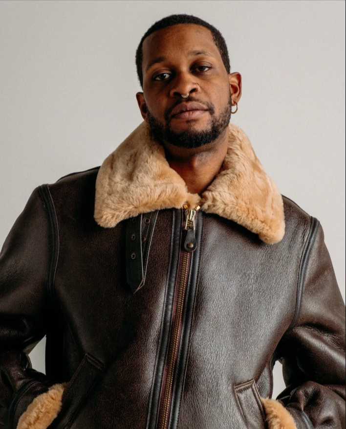Schott B-3, Flight Bomber Leather Jacket, Brown Sheepskin | eBay
