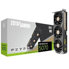 ZOTAC GAMING Geforce RTX 5070 SOLID OC D7 12GB / Gaming Graphics Card / FAST