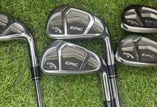 Callaway Epic CF17 Irons, 6–PW, Project X LZ 5.5 Regular Flex Shafts