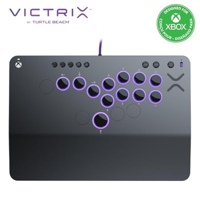 Turtle Beach Victrix Pro KO Leverless All Button Fight Stick  Officially