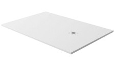 Stone Slate Effect Shower Tray  Square Rectangle Wet Room Grey Black White 30mm