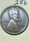1926-S LINCOLN WHEAT CENT,  low mintage date, Very Fine or better  #286