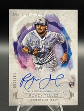 2019 Topps Inception - Rookies and Emerging Stars Auto Rowdy Tellez #RES-RT /200