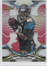 2015 Topps Finest BCA Pink Refractor /25 Julius Thomas #138