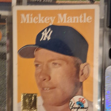 Topps 1996 Mickey Mantle #8 Commemorative Set New York Yankees Baseball Card
