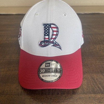 Dayton Dragons New Era Baseball Hat 39Thirty Med-Large Reds Affiliate