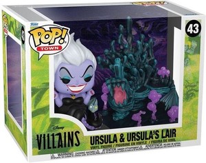 Gadget - Disney: Funko Pop! Towns - Villains - Ursula & Ursula's Lair (Vinyl Fig