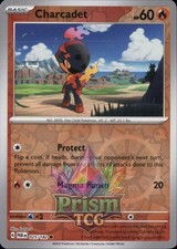 Charcadet 25/182 Common Reverse Holo Paradox Rift Pokemon