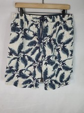 Sonoma Sport Men's Size Medium Mesh Lined Swimwear Floral Print Nylon
