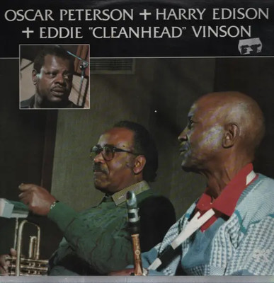 LP Oscar Peterson + Harry Edison + Eddie Cleanhead Vinson Untitled NEAR MINT