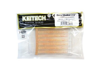 KEITECH Easy Shaker 2.5inch 14tails #376S Champagne Pink