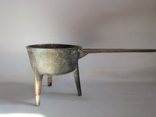 Antique Brass Three Legged Skillet Robert Street & Co III