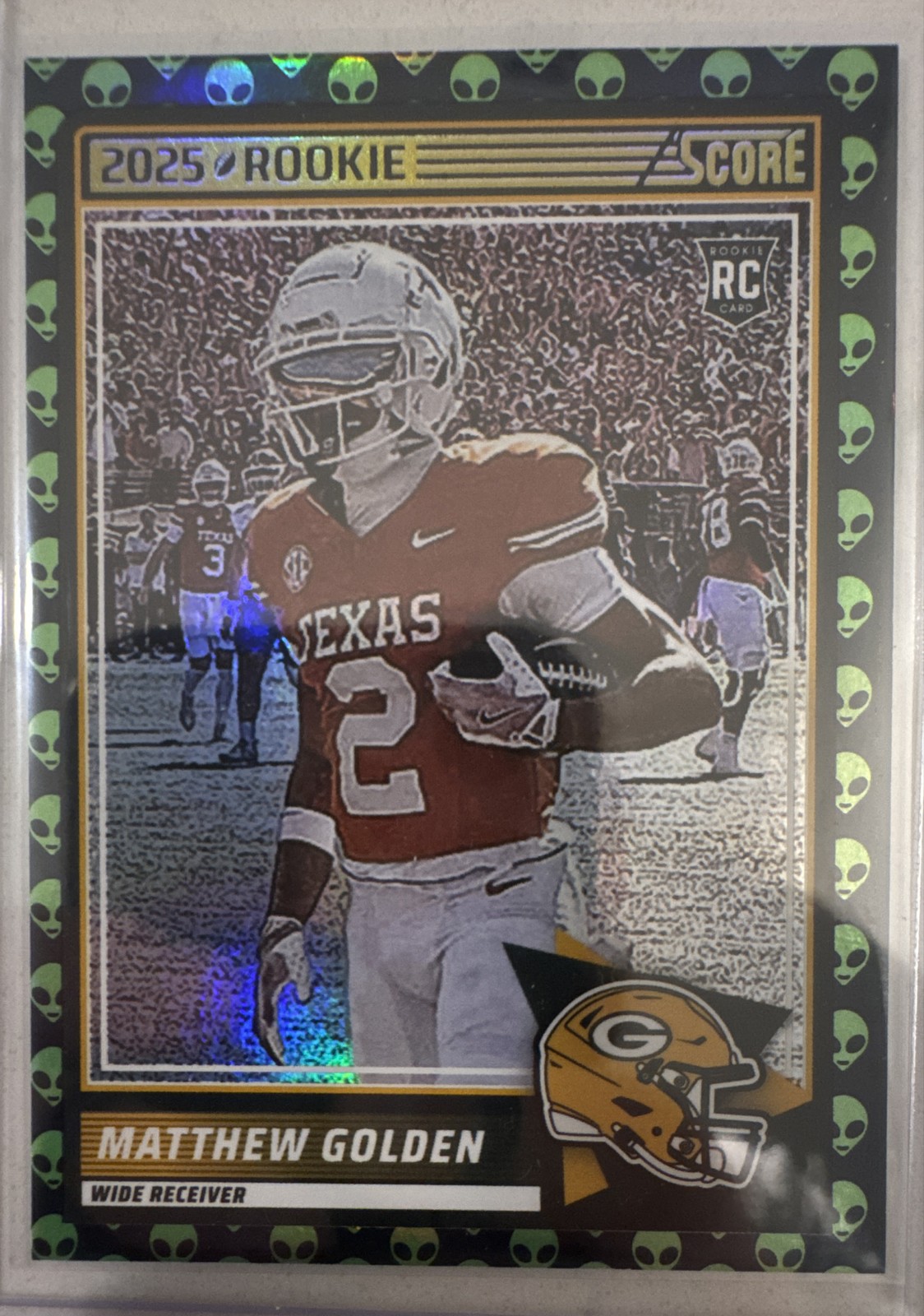 2025 Score - Rookies Matthew Golden #56 Extraterrestrial (RC)