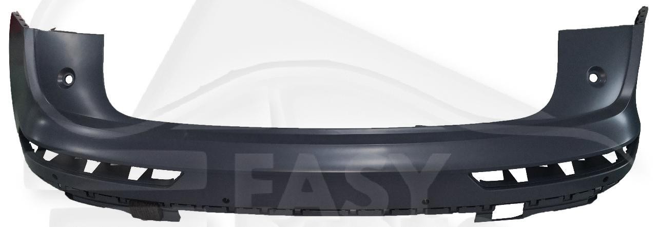 Pare-choc arrière pour Audi Q5 FY S Line prêt à peindre avec 4 trous de radar