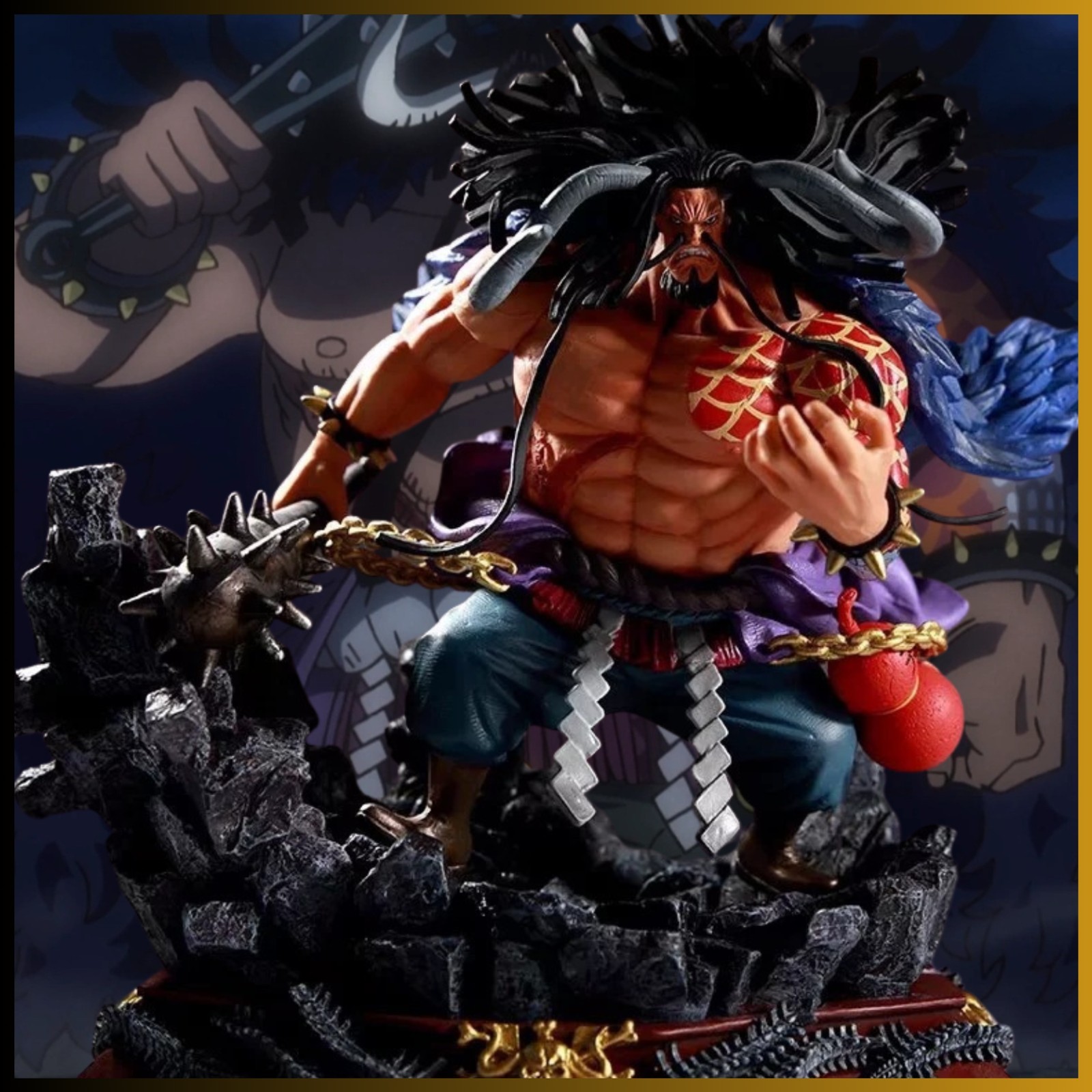Figurine Kaido Premium One Piece Statuette de Collection Haute Qualité