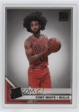 2019-20 Panini Clearly Donruss Rated Rookie Gold Coby White #56 11s9