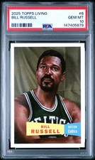 2025 Topps Living Bill Russell #6 
