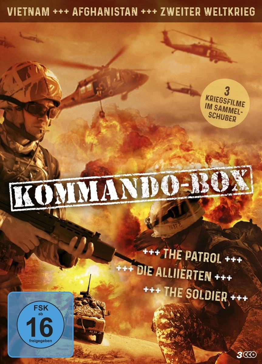 Kommando-Box (3-DVD-Box mit 3 Kriegsfilmen) (DVD) Various