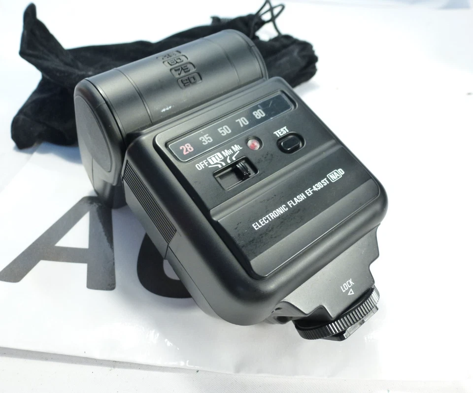 Sigma EF-430ST NA Shoe Mount Flash for Nikon 35mm Film Camera refm - Image 2 of 2