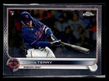 Curtis Terry 2022 Topps Chrome #68 Minnesota Twins ROOKIE *071