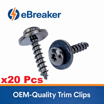 #ad #ad M5 T20 Self Tapper Automotive Trim Panel Undertray Screw with Captive Washer x20 GBP 9.95