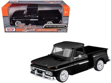 1966 GMC C1000 Fenderside Pickup Truck Black "Timeless Legends" Series 1/24 Diec