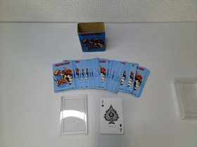 1985 Nintendo WRECKING CREW Famicom Playing Cards No.100 w/ Box & Case JP