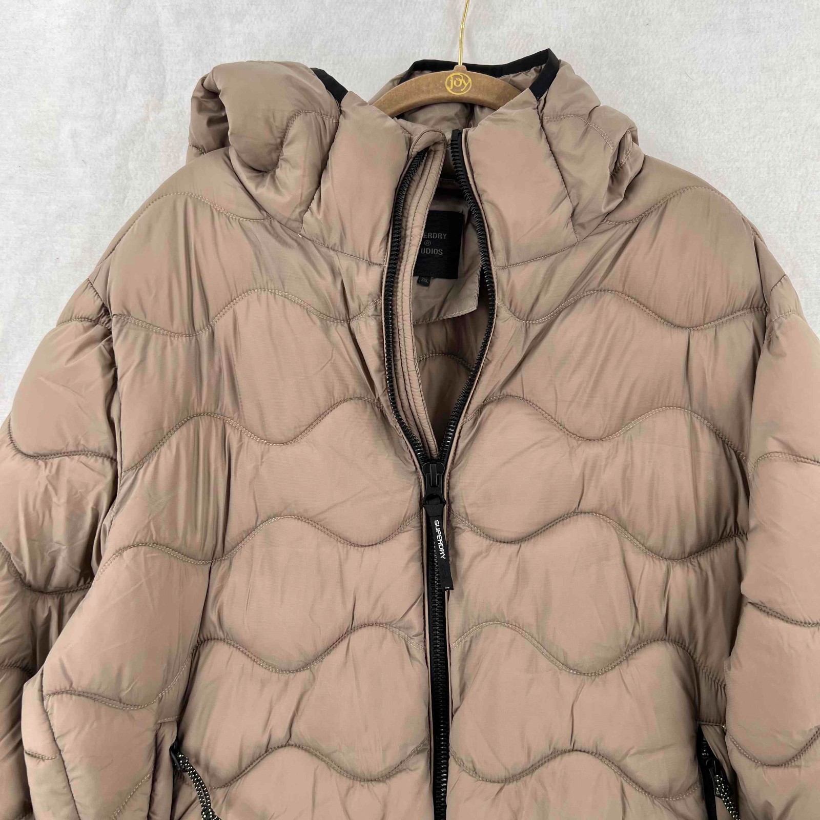 Superdry Studios Ultimate Core Down Jacket Brown … - image 2
