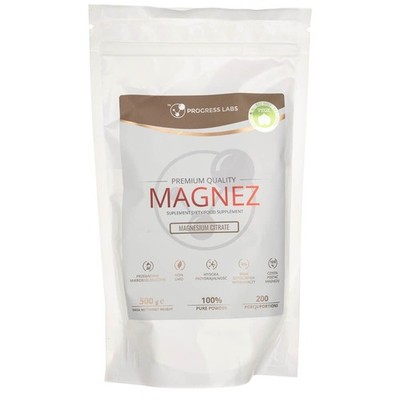 Progress Labs Powder of magnesium citrate 500g