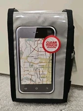 Schwinn Smart Phone Bag Grey Black Clear Window Bike Riding Storage NEW Unused!