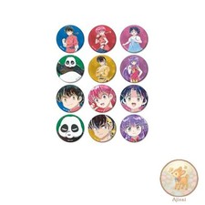 Ranma 1/2 Ani Art Matte Can Badges Box