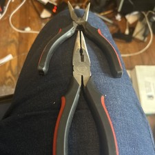 2 Sizes of Needle Nose Pliers 6 ’and 8 -Hardened Steel Construction . See Pics!