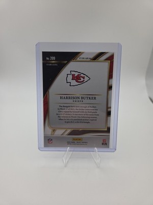 Panini 2025 Select Football Zebra Prizm Club Level Harrison Butker