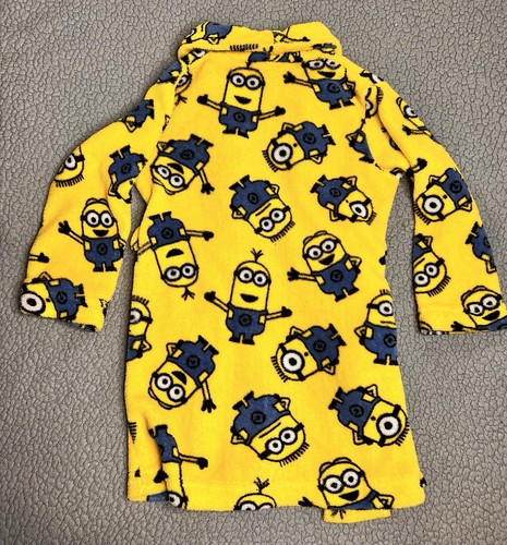 Despicable Me Minions Yellow And Blue Rebel With Belt Little Boys Size 6 - Picture 8 of 9