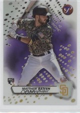 2023 Topps Pristine Purple Refractor 22/99 Matthew Batten #225 11pj