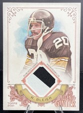 2021 Topps Allen &amp; Ginter - Rocky Bleier - Subject Used Memorabilia Relic Card